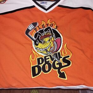 Devil dogs vintage 1xl 1999 Disney resort hockey jersey